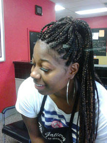 distinctive styles hair salon Braids by Samatha