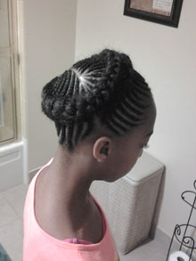 distinctive styles hair salon Braids by Samatha